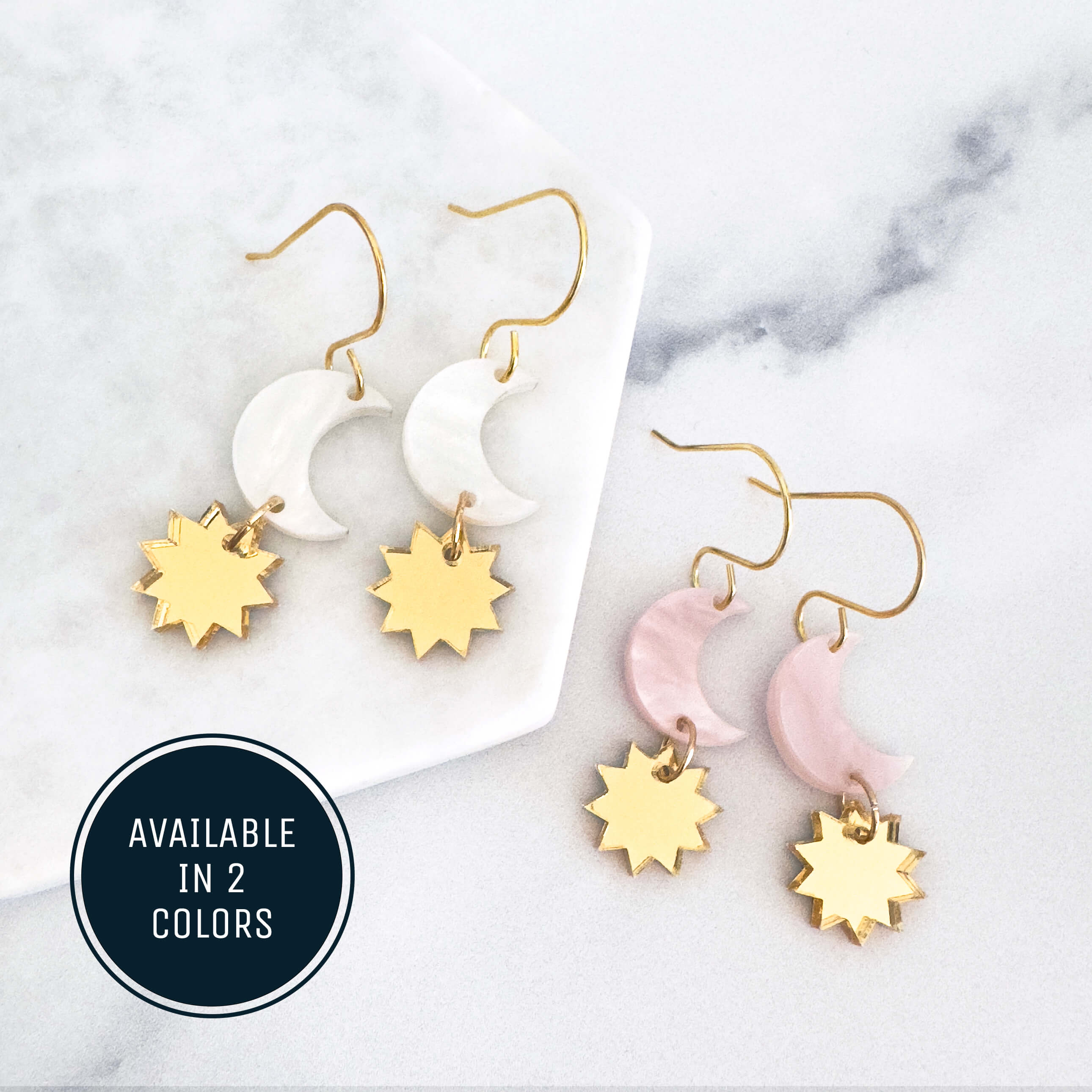 Celestial Dangle Earrings