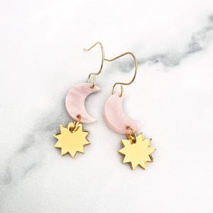 Celestial Dangle Earrings