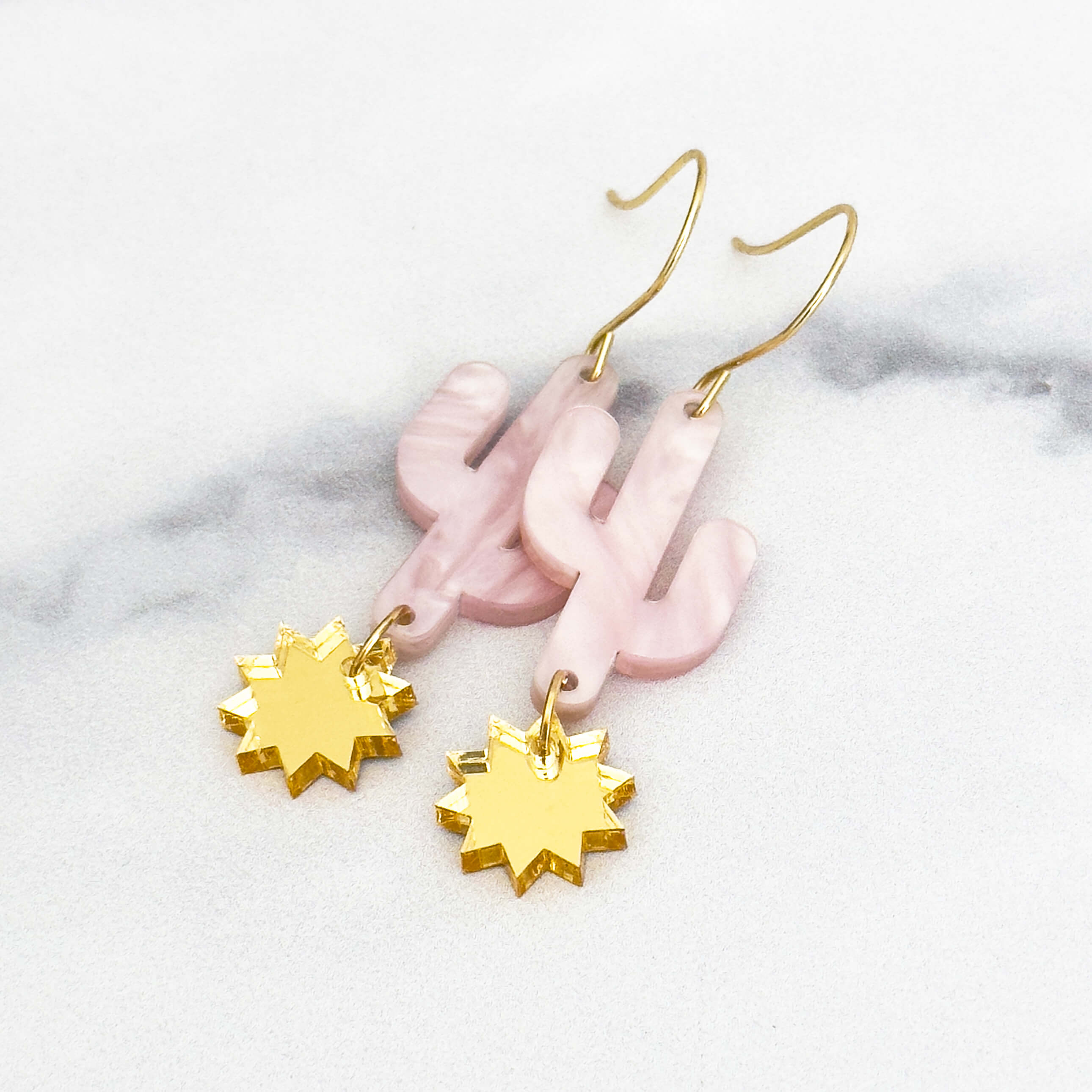 Sonoran Star Dangle Earrings