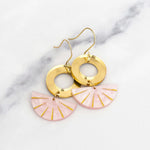 Sunshine Slice Dangle Earrings