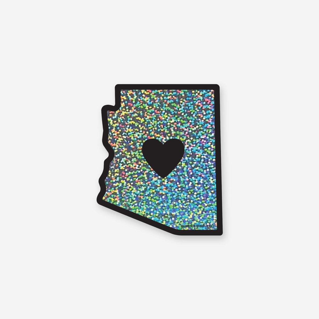 Arizona Love Glitter Vinyl Sticker